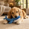 blue-whale-plush-squeaky-dog-toy Blue whale plush squeaky toy for dogs