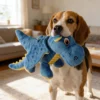 Dragon squeaky plush dog toy