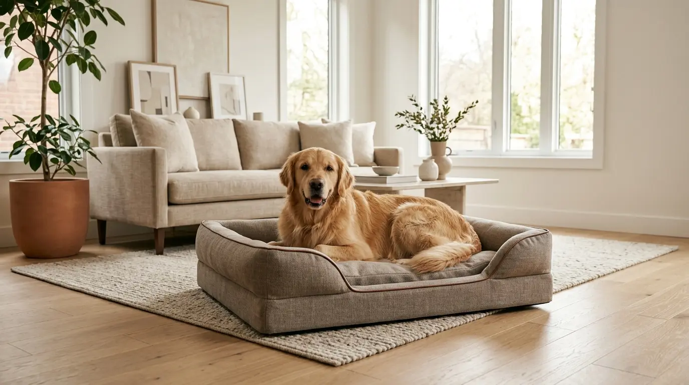 Premium dog beds for comfortable rest and relaxation